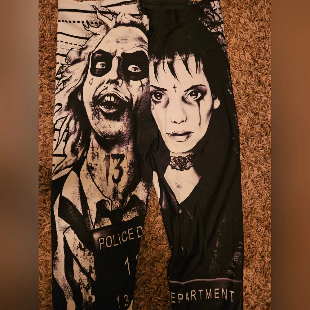 Beetlejuice Leggings - Picture 3 of 7